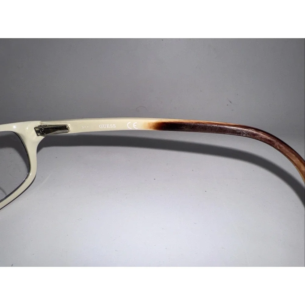 Guess GU2292 TOCRM Tortoise Cream Rectangle Eyeglasses Frames Only 50-17-135mm